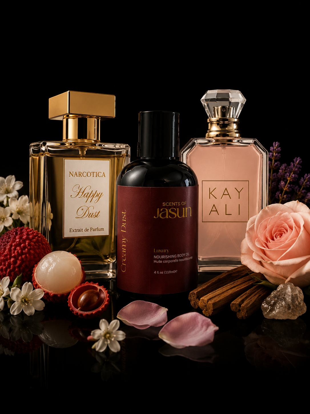 Creamy Dust Body Oil